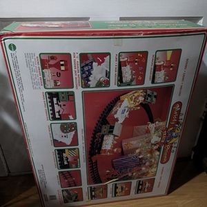 1990 Melody Christmas Train By Echo Plays 3 Melodies Sound Lights Music - NEW!